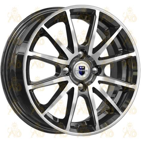 K&K Квант 5.5x14 4*100 ET40 DIA54.1 Алмаз черный Литой