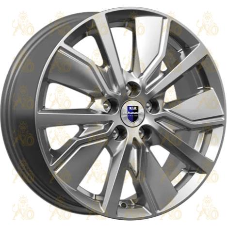 K&K Гамбит 6.5x16 5*112 ET50 DIA57.1 Дарк платинум Литой