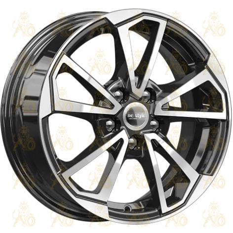 K&K КС1005 6x15 5*100 ET38 DIA57.1 Алмаз черный Литой