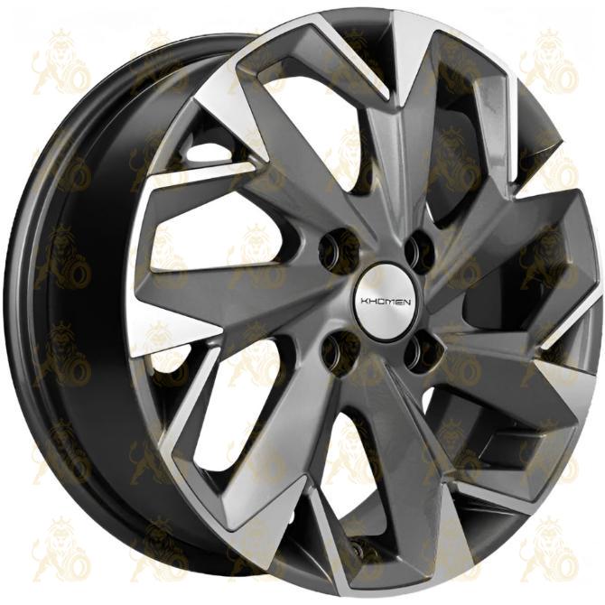 Khomen KHW 1402 5.5x14 4*100 ET43 DIA60.1 Gray-FP Литой