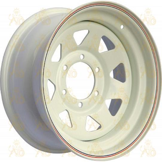 Off Road Wheels Toyota 8x17 5*150 ET25 DIA110.1 White Штампованный