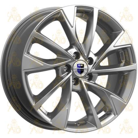 K&K Роквуд 7x17 5*105 ET38 DIA56.6 Дарк платинум Литой