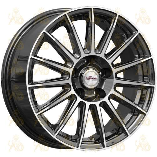 iFree Азур 6.5x16 5*112 ET43 DIA57.1 Блэк Джек Литой