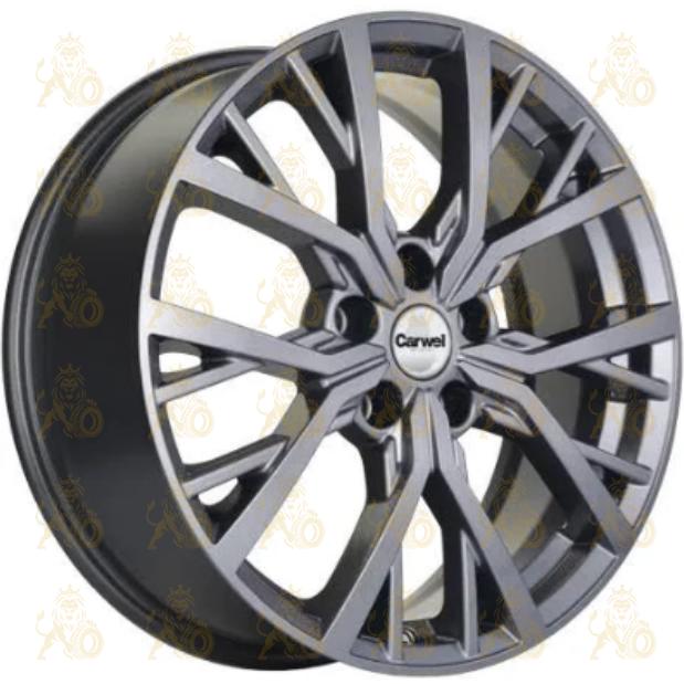 Carwel Тур 7x18 5*110 ET50 DIA63.3 BL Литой