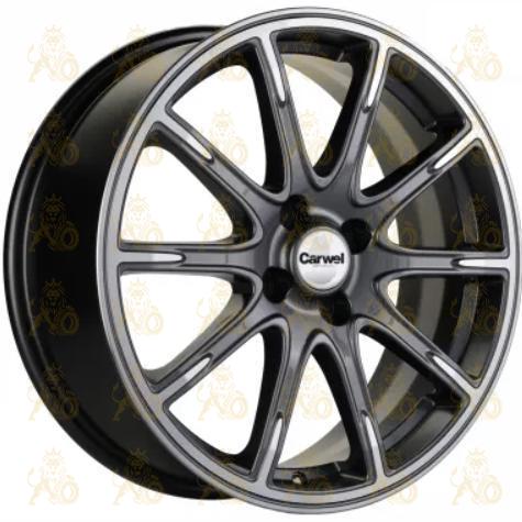 Carwel Лада 6.5x17 4*100 ET43 DIA60.1 AGR Литой