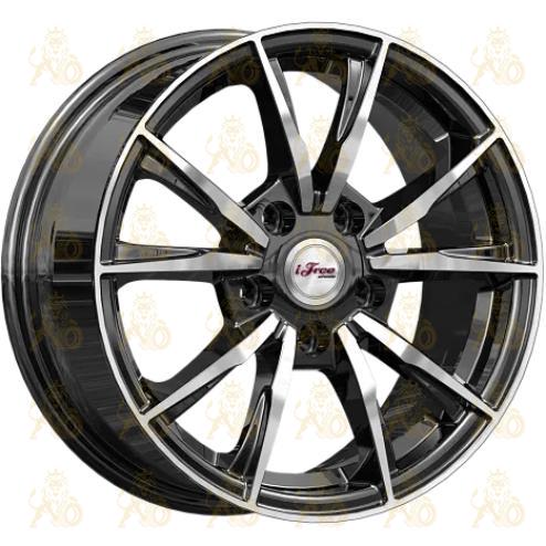 iFree Сион 6.5x15 5*114.3 ET45 DIA67.1 Блэк Джек Литой
