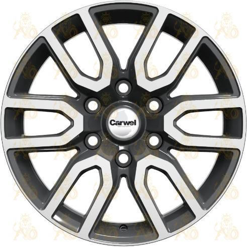 Carwel Барал 8x17 6*139.7 ET38 DIA67.1 AGR Литой