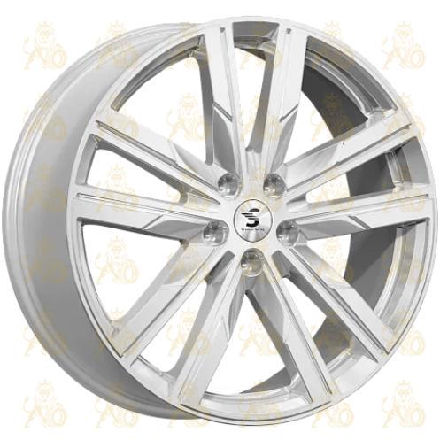 Скад КР014 8x20 5*114.3 ET45 DIA66.1 Elite silver Литой