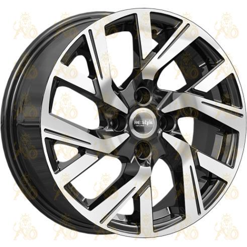 K&K КС1030 6x15 4*100 ET39 DIA60.1 Алмаз черный Литой