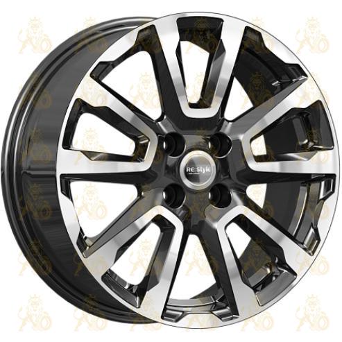 K&K КС1026 6.5x16 4*100 ET50 DIA60.1 Алмаз черный Литой