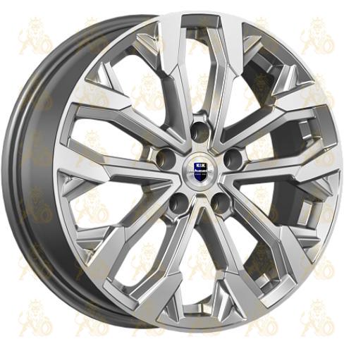 K&K Морейн 6.5x17 5*114.3 ET40 DIA66.1 Дарк платинум Литой