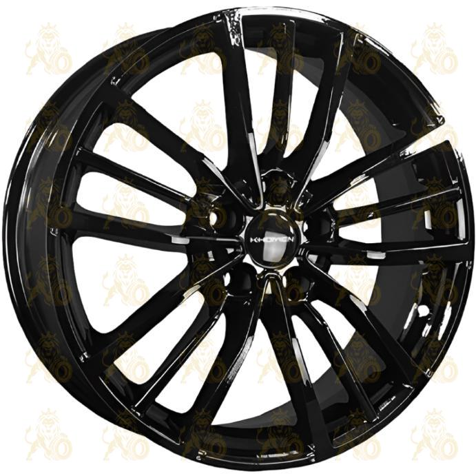 Khomen KHW 1812 7x18 5*114.3 ET45 DIA60.1 Black Литой
