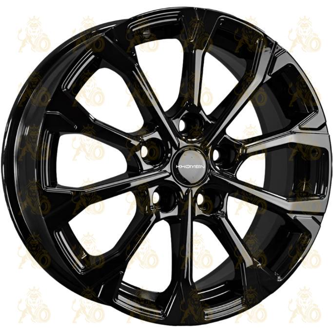 Khomen KHW 1605 6.5x16 5*110 ET46 DIA63.3 Black Литой