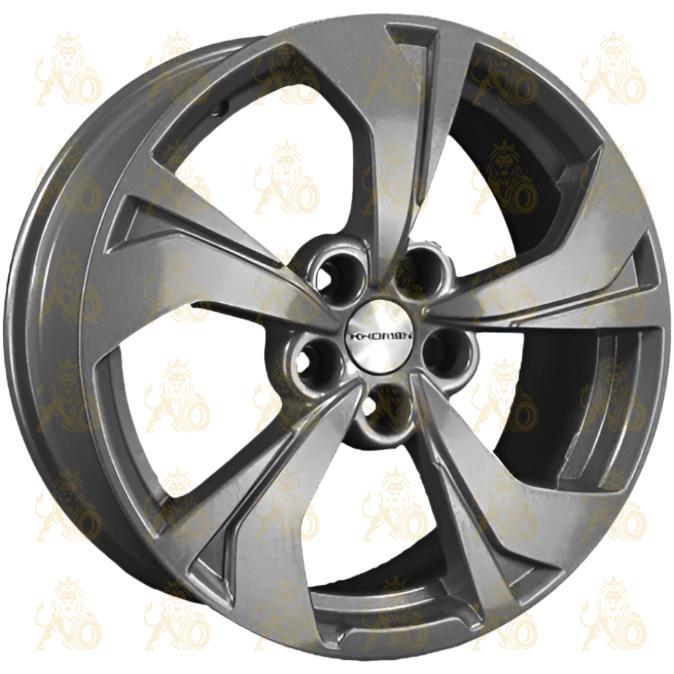 Khomen KHW 1724 7x17 5*108 ET40 DIA54.1 Gray Литой