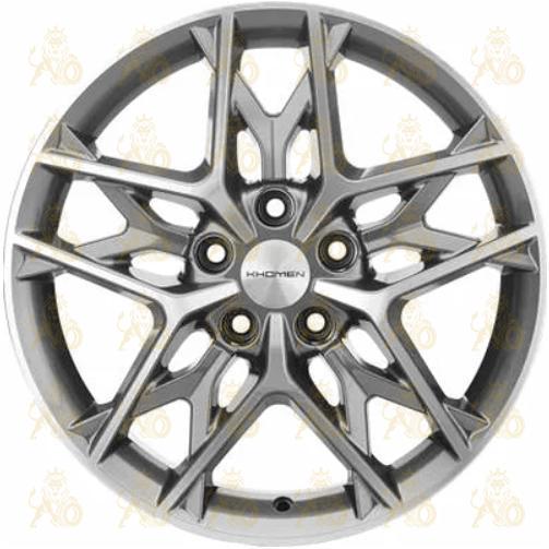 Khomen KHW 1709 7x17 5*114.3 ET43.5 DIA67.1 Gray Литой