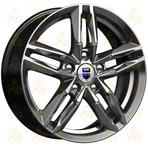K&K Sayan 6x16 5*110 ET45 DIA67.1 Дарк платинум Литой