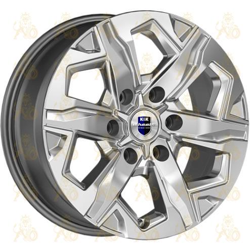 K&K Тейт 7.5x17 6*139.7 ET30 DIA106.1 Дарк платинум Литой
