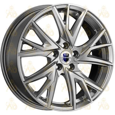 K&K Кайлас 6.5x18 5*114.3 ET40 DIA66.1 Дарк платинум Литой