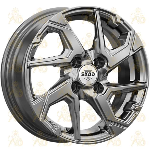 Скад Тейде 5.5x14 4*100 ET43 DIA60.1 Графит Литой
