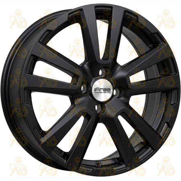 iFree КС874 6.5x17 4*100 ET43 DIA60.1 Блэк мэт Литой