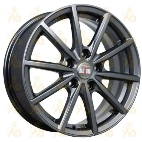 Alcasta M61 7x17 5*114.3 ET40 DIA64.1 Graphite Литой