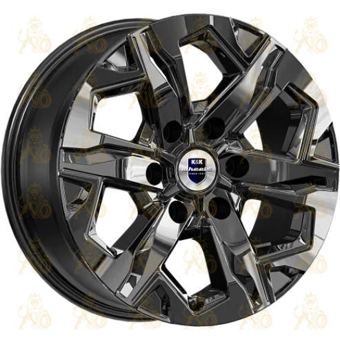 K&K Тейт 7.5x17 6*139.7 ET25 DIA106.1 Кварц Литой