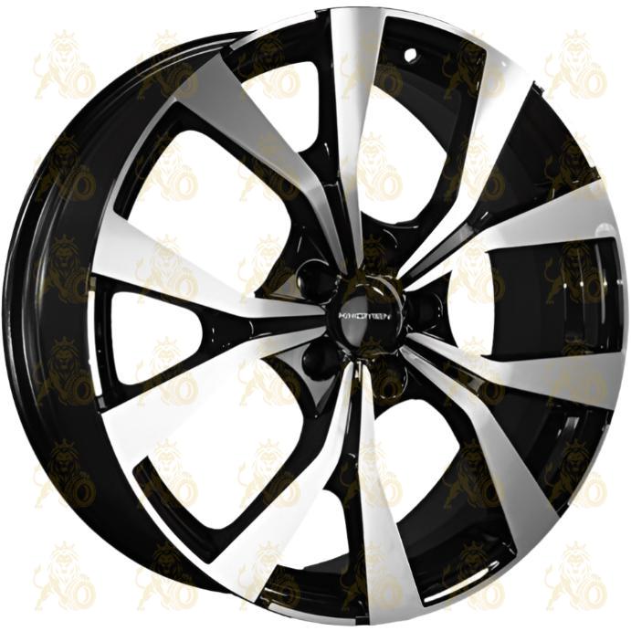 Khomen KHW 1906 7x19 5*108 ET36 DIA65.1 Black-FP Литой
