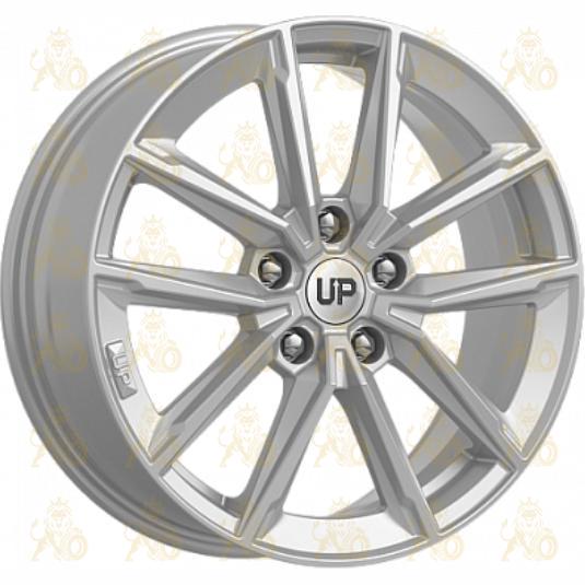 Wheels UP UP104 6.5x17 5*114.3 ET40 DIA66.1 Silver Classic Литой