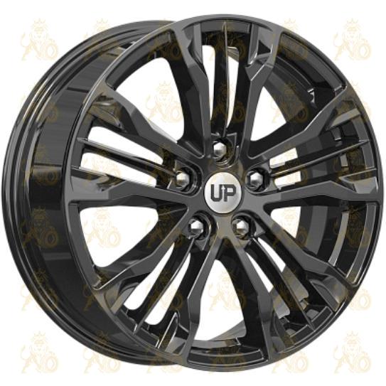 Wheels UP UP106 7x17 5*114.3 ET48 DIA66.1 New Black Литой