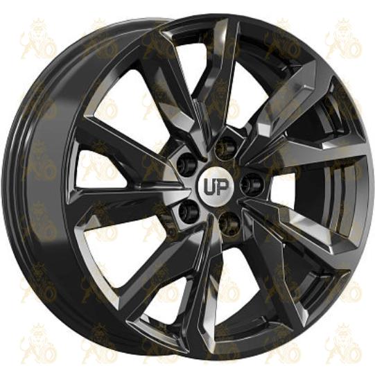 Wheels UP UP114 7x17 5*110 ET45 DIA67.1 New Black Литой