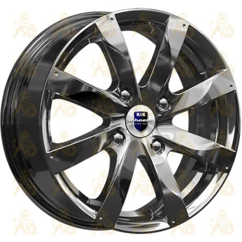 K&K Джемини 6x15 4*100 ET37 DIA60.1 Кварц Литой