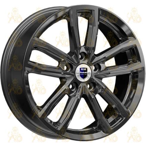 K&K Каланг 6.5x17 5*114.3 ET37 DIA66.6 Черный Литой