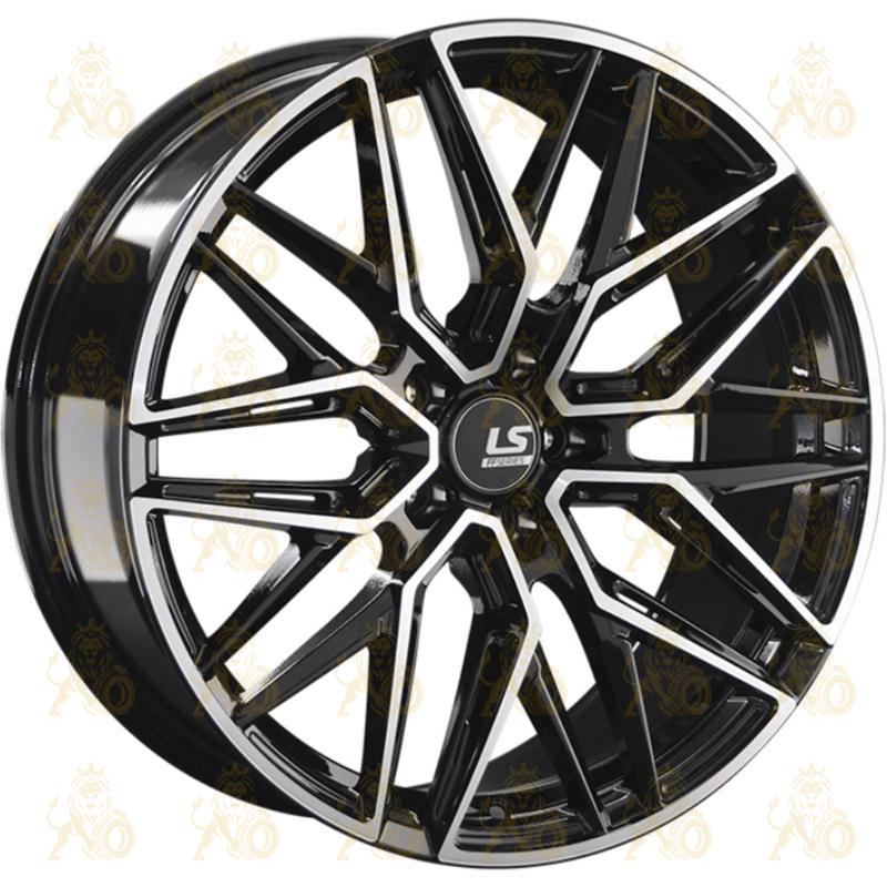LS FlowForming RC59 8.5x19 5*108 ET30 DIA65.1 BKF Литой