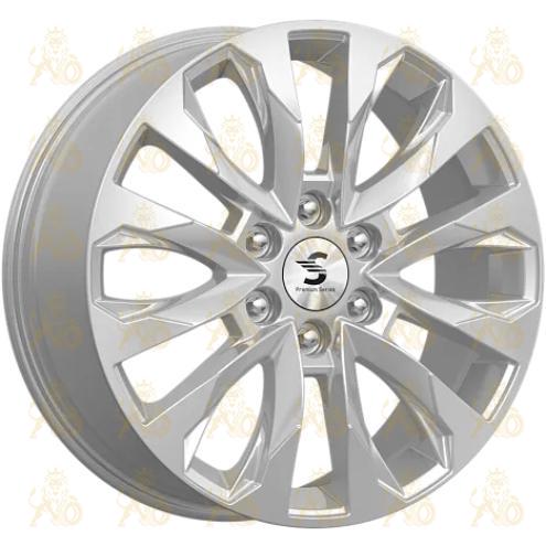 K&K КР007 8x20 6*139.7 ET38 DIA67.1 Elite silver Литой