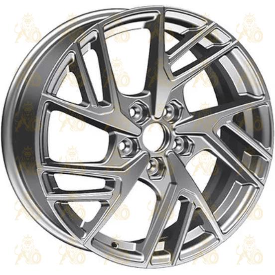 Khomen KHW 1722 6.5x17 5*112 ET38 DIA57.1 F-Silver Литой