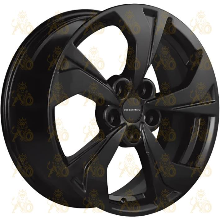 Khomen KHW 1724 7x17 5*108 ET33 DIA60.1 Black Литой