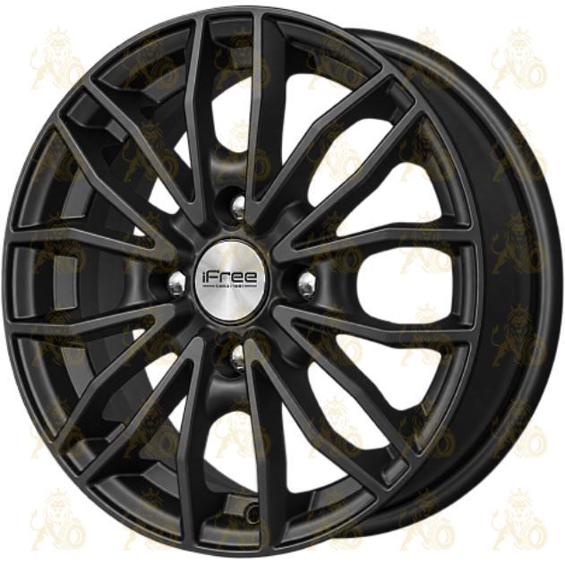 iFree Флайт 5.5x14 4*100 ET43 DIA60.1 Блэк мэт Литой