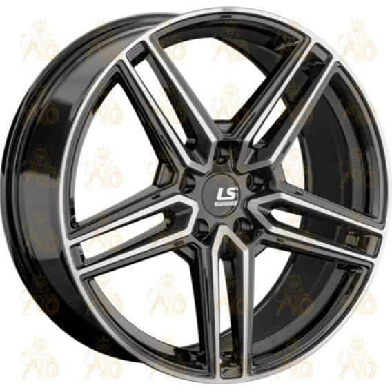 LS FlowForming RC79 8.5x19 5*114.3 ET30 DIA67.1 BKF Литой