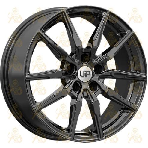 Wheels UP UP121 7x17 5*110 ET46 DIA63.3 New Black Литой