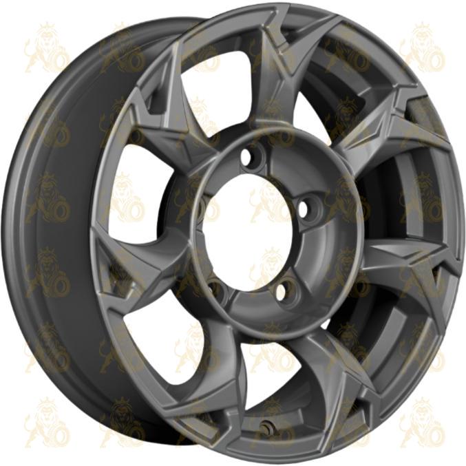 Khomen KHW 1505 5.5x15 5*139.7 ET5 DIA98.5 Gray Литой