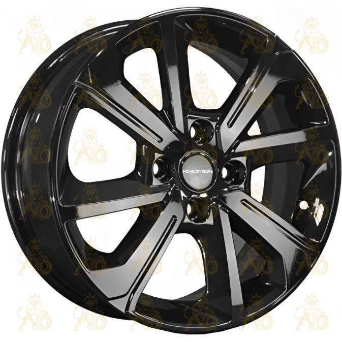 Khomen KHW 1501 6x15 4*100 ET46 DIA54.1 Black Литой