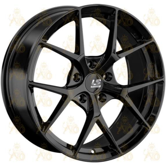 LS FlowForming RC66 8x18 5*108 ET45 DIA63.3 BK Литой
