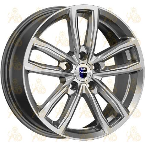 K&K Каланг 6.5x17 5*114.3 ET45 DIA67.1 Дарк платинум Литой