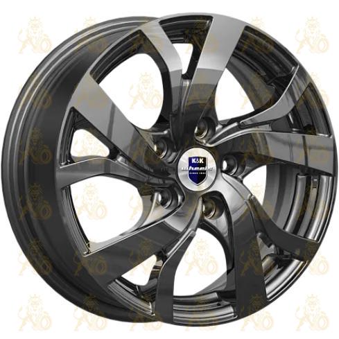 K&K Палермо 6.5x16 5*100 ET38 DIA67.1 Кварц Литой