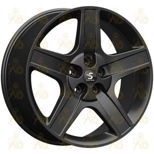 Скад КР008 8.5x20 5*114.3 ET42.5 DIA70.6 Fury black Литой