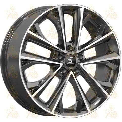 Скад КР012 7x18 5*108 ET36 DIA65.1 Diamond Black Gris Литой