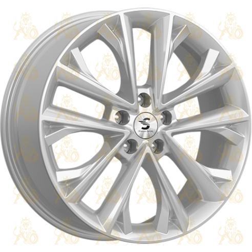 K&K КР012 7x18 5*114.3 ET48 DIA56.1 Elite silver Литой