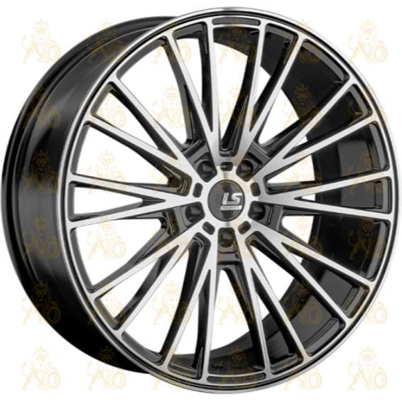 LS RC60 9x21 5*114.3 ET35 DIA60.1 BKF Литой