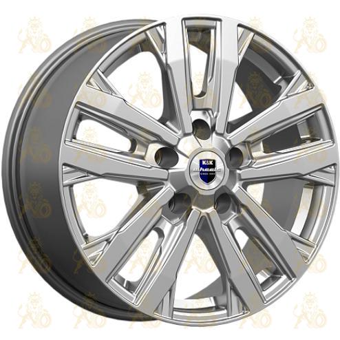 K&K Мичиган 8x18 5*130 ET43 DIA84.1 Дарк платинум Литой