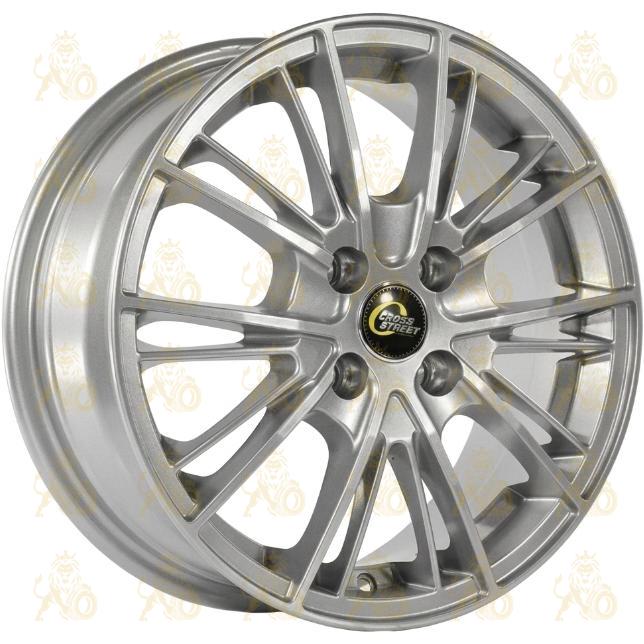 Cross Street CR-26 6x15 4*114.3 ET40 DIA67.1 Silver Литой